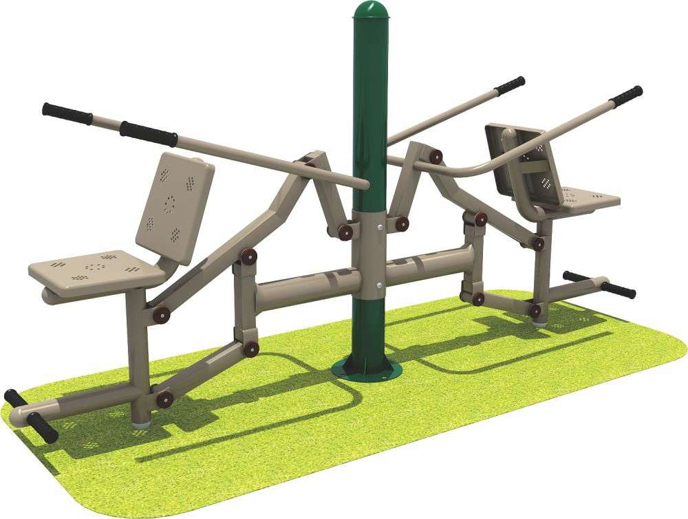 米兰·milan·运动健身器材 双人坐压器