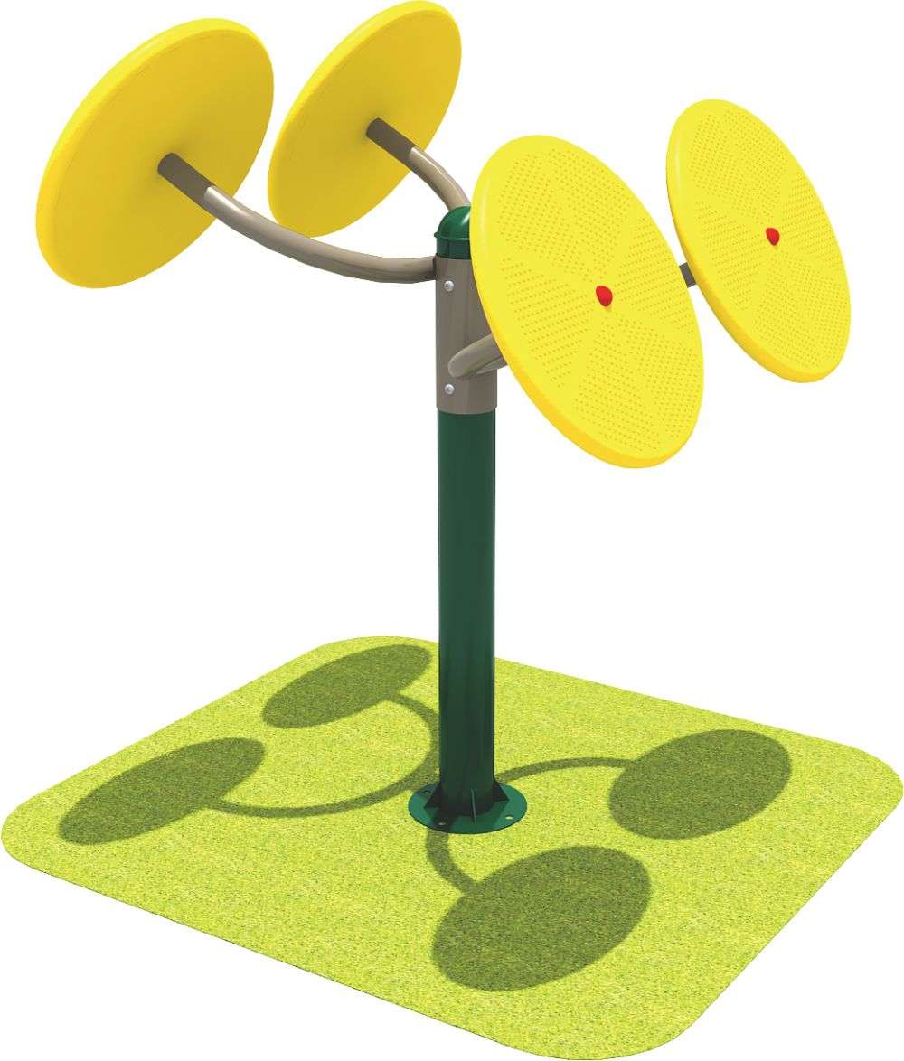 米兰·milan·运动健身器材 双位塑料推